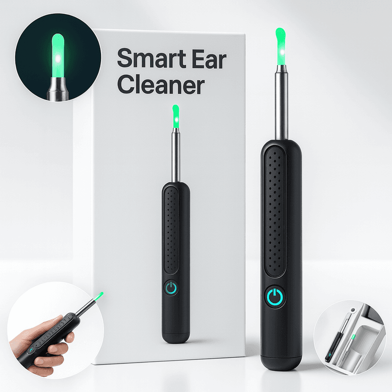 Portable smart ear cleaner